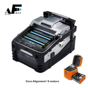 Awire Optical Fiber cable Fusion splicer AI-70C core alignment 6 motors for FTTH