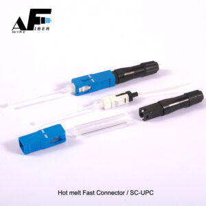 Awire Optical Fiber hot melt fast connector,adaptors attenuator SC-UPC WFA870016 for FTTH