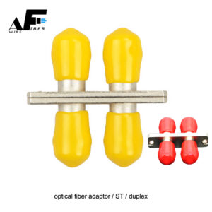 Awire Optical Fiber adaptor duplex ST connector WFA870032 for FTTH