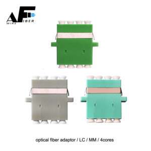 Awire Optical Fiber adaptor MM 4cores OM3 WFA870037 LC connector for FTTH