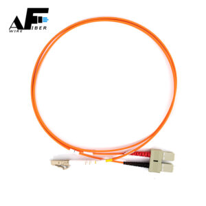 Awire Fiber Optic Fiber OM1 OM2 Patch cord LC-SC connector duplex WPC84055 for FTTH