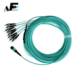 Awire Fiber Optic Fiber OM3 MM Patch cord duplex MPO FC connector WPC84061 for FTTH