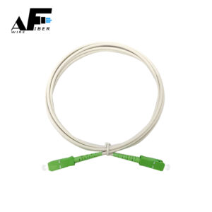 Awire Fiber Optic Fiber Cable Armored SM Patch cord simplex WPC84069 for FTTH