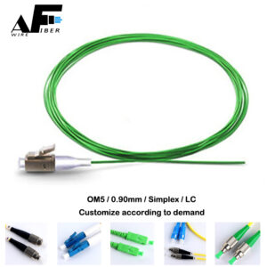 Awire Optic Fiber pigtail simplex MM OM5 0.90mm LC connector WPT84072 for FTTH