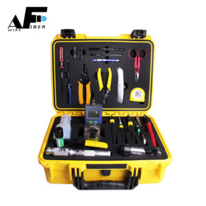 Awire Optical Fiber cable FTTH toolkit include power meter VFL fiber stripper and fiber cleaver WT840050 for FTTH