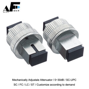 Awire Optical Fiber Mechanically Adjustable attenuator SC-UPC variable coupler WFC890022 for FTTH