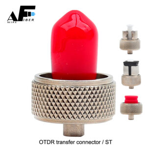 Awire Optical Fiber OTDR transfer connector OTDR adapter ST WFC890036 for FTTH