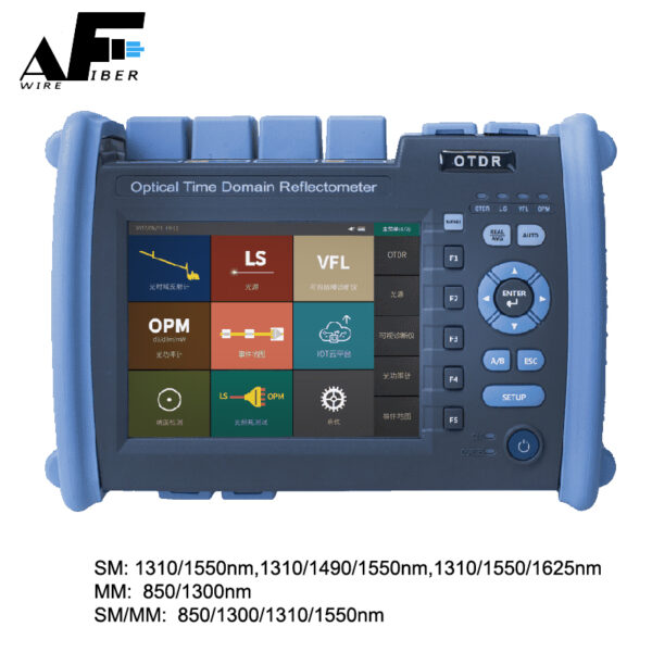 Awire Optical Fiber OTDR WT830009 SM MM multi-function OTDR for FTTH