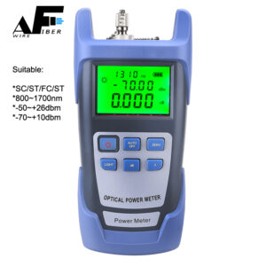 Awire Optical Fiber Power Meter SC FC ST interchangerable WT840061 for FTTH