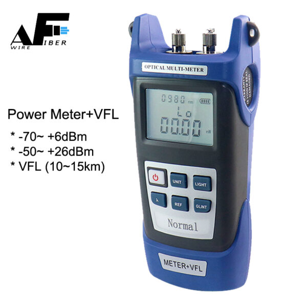 Awire Optical Fiber Power Meter VFL multi-function SC FC ST interchangerable WT840062 for FTTH