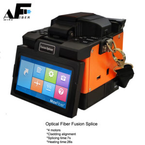 Awire Optical Fiber cable Fusion splicer AF3 cladding alignment 4 motors for FTTH