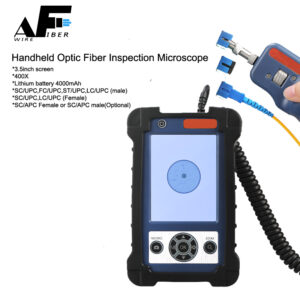 Awire Optical Fiber Handheld Fiber Optic Inspection Microscope WT840107 for FTTH