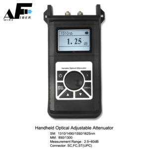 Awire Fiber handheld Optical attenuator optical test instrument WT840112 for FTTH