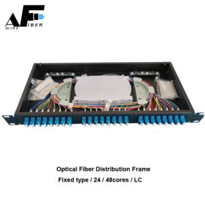 Awire Optical Fiber Distribution frame drawer type 48cores fixed type WF880032 for FTTH