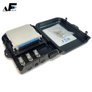 Awire Optical Fiber Cable Distribution Terminal Box 8 cores FTB PLC Splitter WF880076 for FTTH