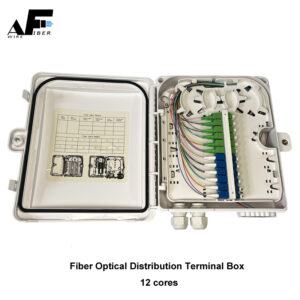 Awire Optical Fiber Cable Distribution Terminal Box 12 ports FTB waterproof connector WF880077 for FTTH