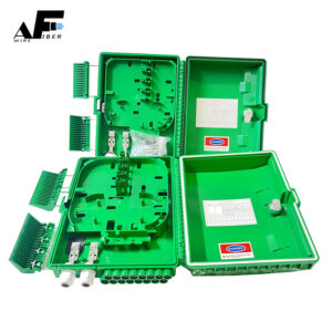 Awire Optical Fiber Cable ABS IP65 terminal FDB 16 core distribution box insert PLC splitter WF880082B for FTTH