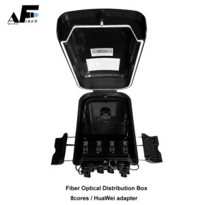 Awire Optical Fiber Cable Distribution Closure outdoor Joint Terminal Box HUAWEI connector 8 ports WF880085 for FTTH