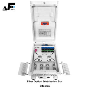 Awire Optical Fiber Cable Distribution Closure outdoor Joint Terminal Box 24 cores WF880089 for FTTH