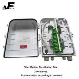 Awire Optical Fiber Cable Distribution Terminal Box 24 ports 48 ports FDB WF880094 for FTTH