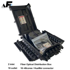 Awire Optical Fiber Cable Distribution Closure outdoor Joint Terminal Box 16 ports WF880098 for FTTH