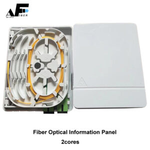 Awire Optical Fiber Cable Information Panel desktop terminal box 2 ports WF880114 for FTTH