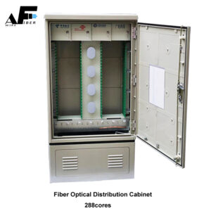 Awire Optical Fiber Cable SMC Distribution cross connection Cabinet 288cores WF880119 for FTTH